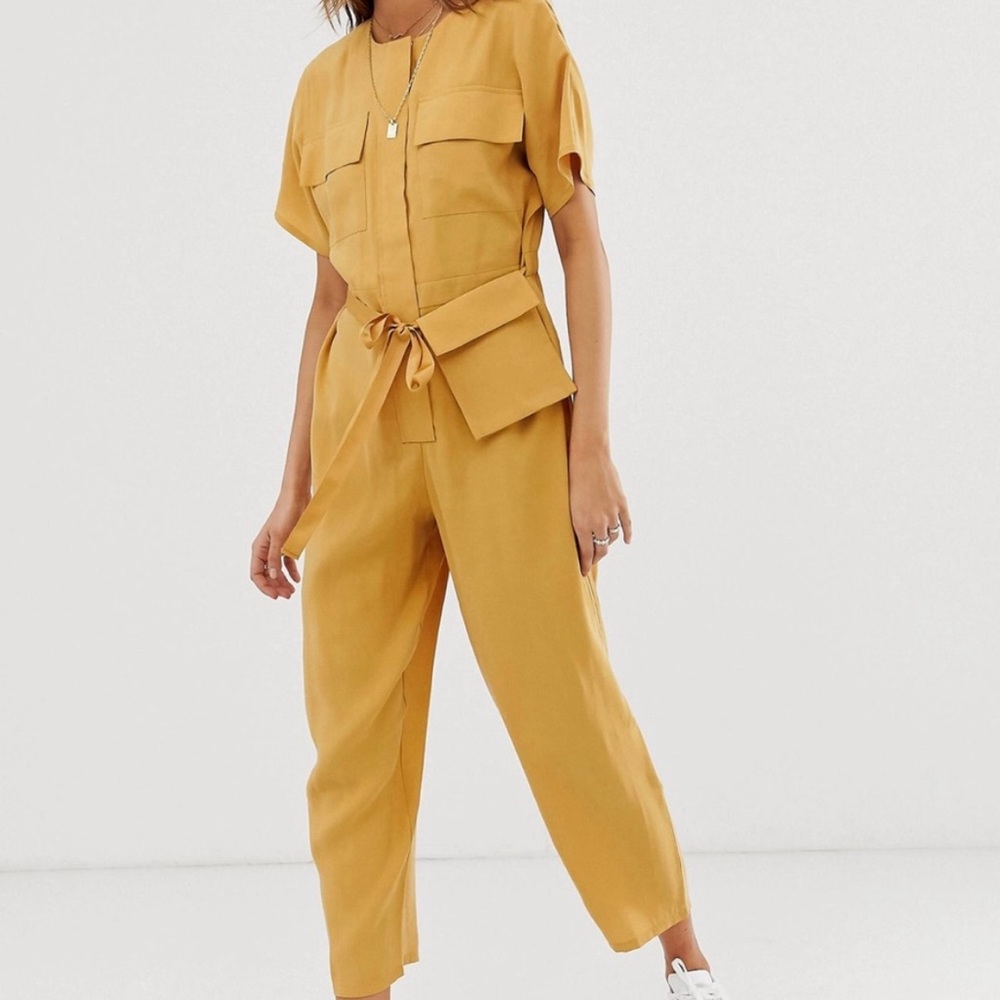Yellow ASOS Jumpsuits
